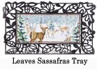 Winter's Whisper Sassafras Mat - 10 x 22 Insert Doormat