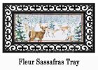 Winter's Whisper Sassafras Mat - 10 x 22 Insert Doormat