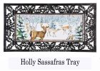 Winter's Whisper Sassafras Mat - 10 x 22 Insert Doormat
