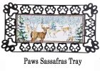 Winter's Whisper Sassafras Mat - 10 x 22 Insert Doormat