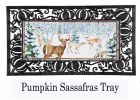 Winter's Whisper Sassafras Mat - 10 x 22 Insert Doormat