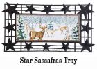 Winter's Whisper Sassafras Mat - 10 x 22 Insert Doormat