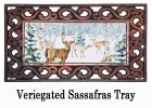 Winter's Whisper Sassafras Mat - 10 x 22 Insert Doormat