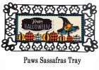 Witch Hat and Pumpkins Sassafras Mat - 10 x 22 Insert Doormat