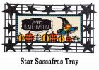 Witch Hat and Pumpkins Sassafras Mat - 10 x 22 Insert Doormat