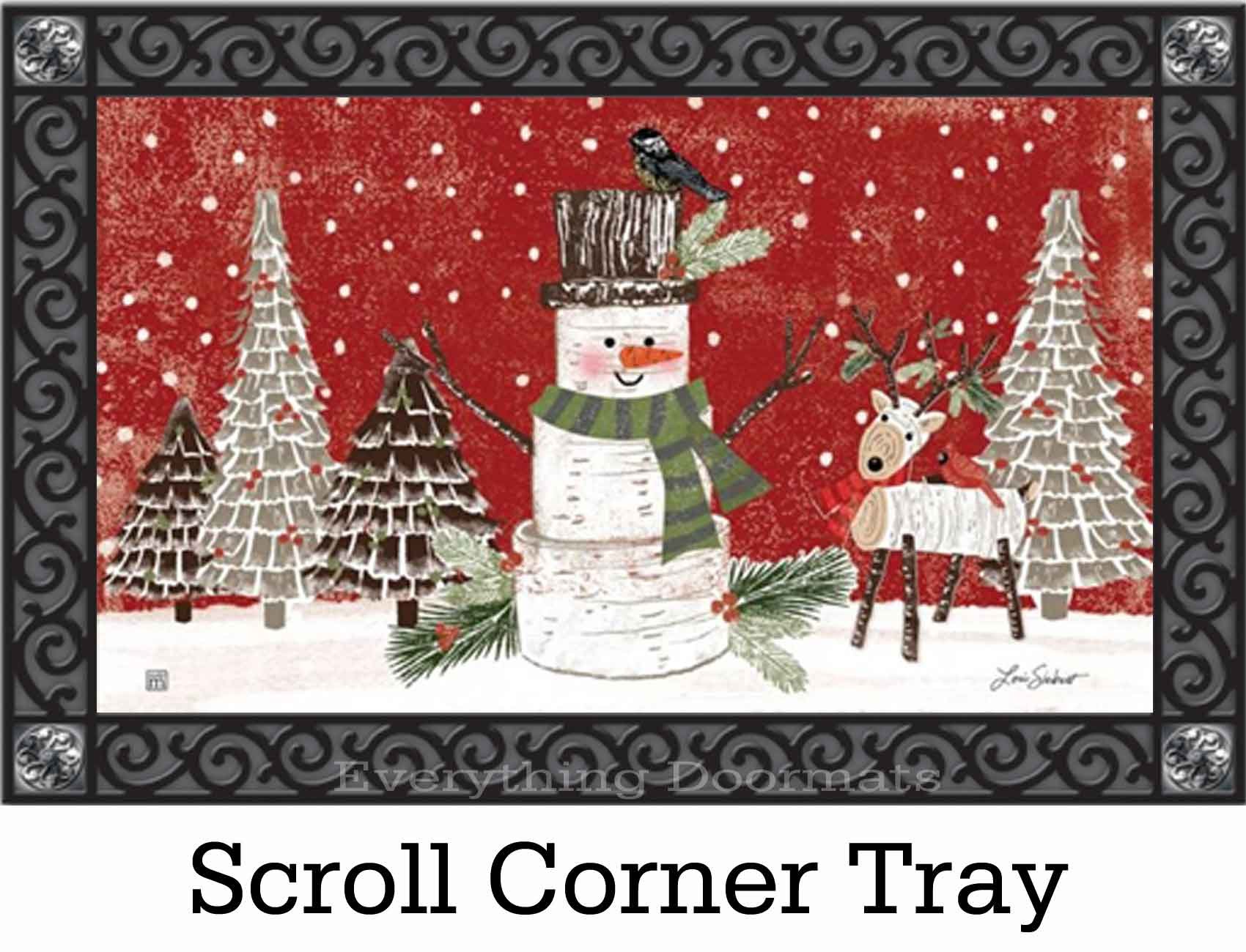 Doormats Home Decor Ready For Snow Snowmen Winter Indoor Outdoor