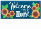 Sassafras You Are My Sunshine Switch Mat - 10 x 22 Insert Doormat