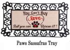 Sassafras You Can't Buy Love Switch Mat - 10 x 22 Insert Doormat
