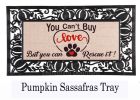 Sassafras You Can't Buy Love Switch Mat - 10 x 22 Insert Doormat