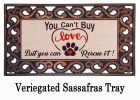 Sassafras You Can't Buy Love Switch Mat - 10 x 22 Insert Doormat