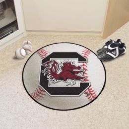 University of South Carolina Ball Shaped Area rugs (Ball Shaped Area Rugs: Baseball)