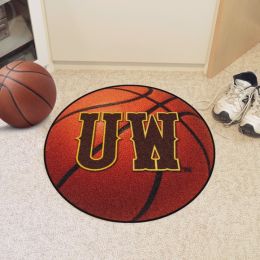 University of Wyoming UW Logo Ball Shaped Area Rugs (Ball Shaped Area Rugs: Basketball)