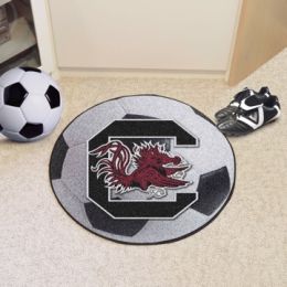 University of South Carolina Ball Shaped Area rugs (Ball Shaped Area Rugs: Soccer Ball)