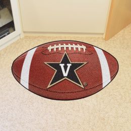 Vanderbilt University Ball Shaped Area Rugs (Ball Shaped Area Rugs: Football)