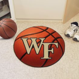 Wake Forest University Ball Shaped Area Rugs (Ball Shaped Area Rugs: Basketball)