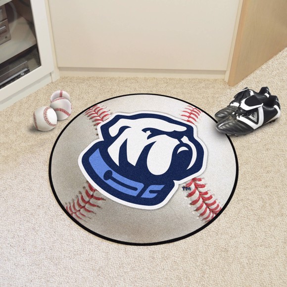 The Citadel Military College Ball Shaped Area Rugs (Ball Shaped Area Rugs: Baseball)