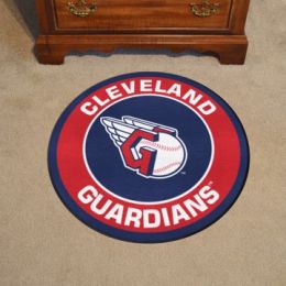 Cleveland Guardians Roundel Area Rug – Nylon (Team: Logo)