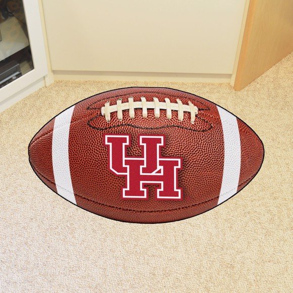 University of Houston Ball Shaped Area Rugs (Ball Shaped Area Rugs: Football)