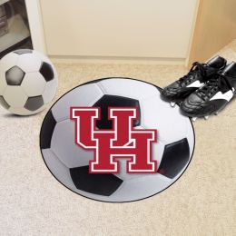 University of Houston Ball Shaped Area Rugs (Ball Shaped Area Rugs: Soccer Ball)