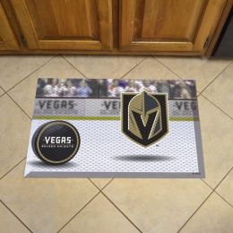 Golden Knights Scrapper Doormat - 19" x 30" Rubber (Camo or Rink Design: Camo & Logo)