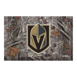 Golden Knights Scrapper Doormat - 19" x 30" Rubber (Camo or Rink Design: Rink & Logo)