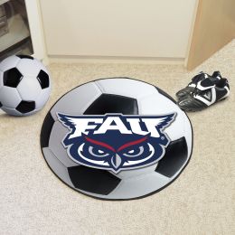 Florida Atlantic University Ball Shaped Area rugs (Ball Shaped Area Rugs: Soccer Ball)