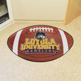 Loyola University Chicago Ball Shaped Area Rugs (Ball Shaped Area Rugs: Football)