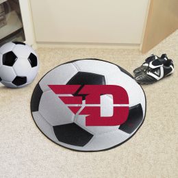 University of Dayton Ball Shaped Area rugs (Ball Shaped Area Rugs: Soccer Ball)