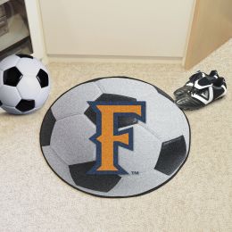 Cal State-Fullerton Ball-Shaped Area Rugs (Ball Shaped Area Rugs: Soccer Ball)