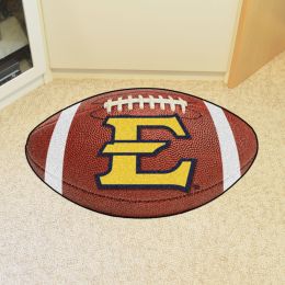 East Tennessee State University Area Rugs - Nylon Ball Shaped (Ball Shaped Area Rugs: Football)