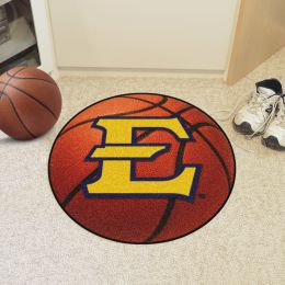 East Tennessee State University Area Rugs - Nylon Ball Shaped (Ball Shaped Area Rugs: Basketball)