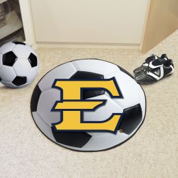 East Tennessee State University Area Rugs - Nylon Ball Shaped (Ball Shaped Area Rugs: Soccer Ball)