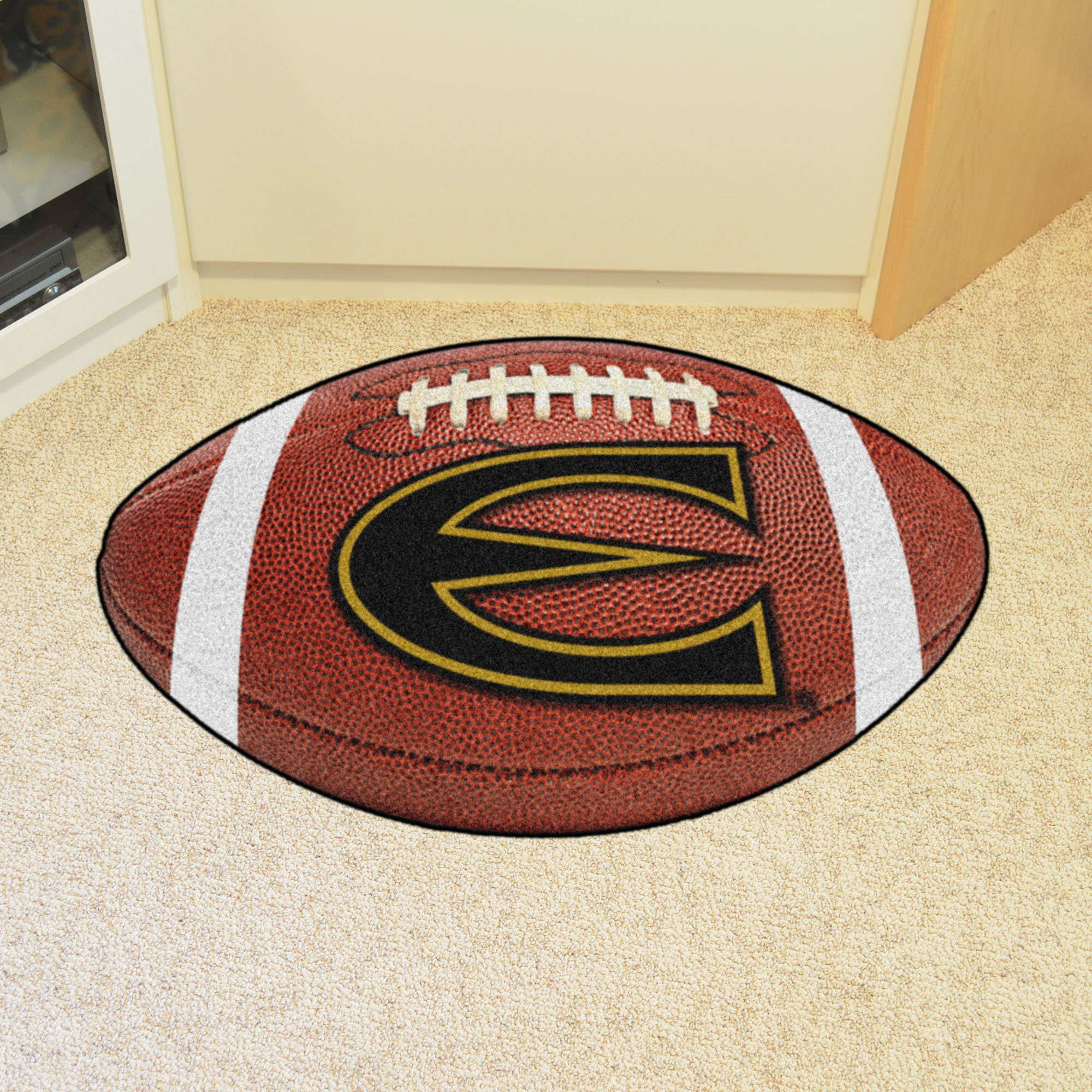 Emporia State University Ball Shaped Area Rugs (Ball Shaped Area Rugs: Football)