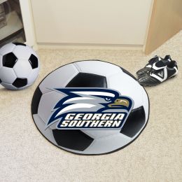 Georgia Southern University Ball-Shaped Area Rug (Ball Shaped Area Rugs: Soccer Ball)