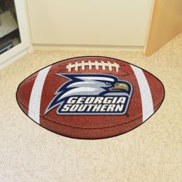 Georgia Southern University Ball-Shaped Area Rug (Ball Shaped Area Rugs: Football)