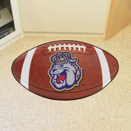 James Madison University Dukes Ball Shaped Area Rugs (Ball Shaped Area Rugs: Football)