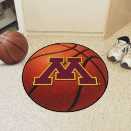 University of Minnesota Golden Gophers Ball Shaped Area Rugs (Ball Shaped Area Rugs: Basketball)