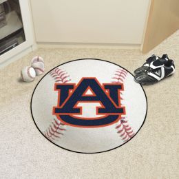 Auburn Tigers Logo Ball Shaped Area Rugs (Ball Shaped Area Rugs: Baseball)
