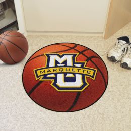 Marquette University Ball Shaped Area Rugs (Ball Shaped Area Rugs: Basketball)