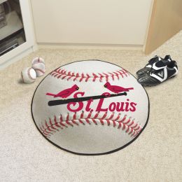 Georgia Tech Ball Shaped Mascot Area Rugs (Ball Shaped Area Rugs: Baseball)