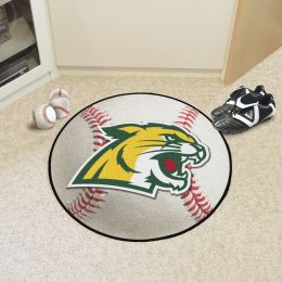 Northern Michigan University Wildcats Ball Shaped Area Rugs (Ball Shaped Area Rugs: Baseball)