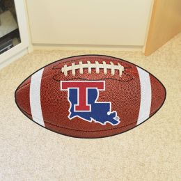 Louisiana Tech University Ball Shaped Area Rugs (Ball Shaped Area Rugs: Football)
