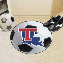 Louisiana Tech University Ball Shaped Area Rugs (Ball Shaped Area Rugs: Soccer Ball)
