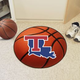 Louisiana Tech University Ball Shaped Area Rugs (Ball Shaped Area Rugs: Basketball)