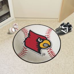University of Louisville Cardinals Ball Shaped Area Rugs (Ball Shaped Area Rugs: Baseball)