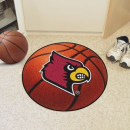University of Louisville Cardinals Ball Shaped Area Rugs (Ball Shaped Area Rugs: Basketball)