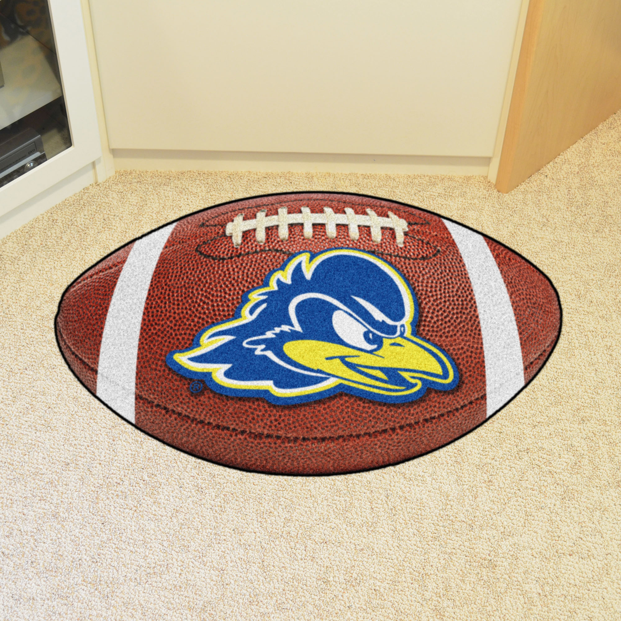 University of Delaware Ball Shaped Area Rugs (Ball Shaped Area Rugs: Football)