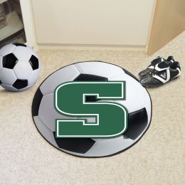 Slippery Rock University Ball-Shaped Area Rugs (Ball Shaped Area Rugs: Soccer Ball)