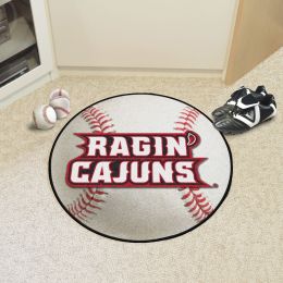 University of Louisiana at Lafayette Ball Shaped Area Rugs (Ball Shaped Area Rugs: Baseball)