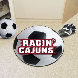 University of Louisiana at Lafayette Ball Shaped Area Rugs (Ball Shaped Area Rugs: Soccer Ball)